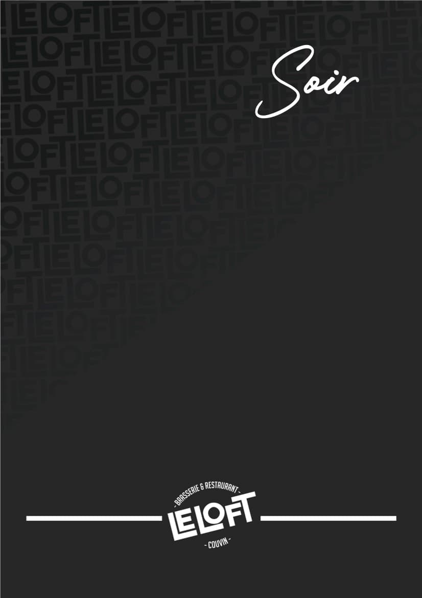 La carte du soir